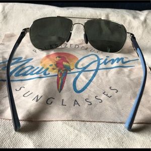 Maui Jim Guardrail pollorized Aviator sunglasses